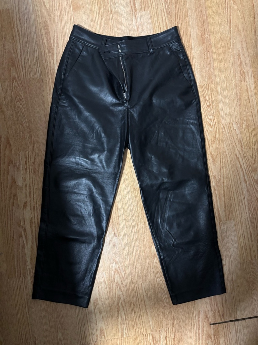 Babaton faux leather pants